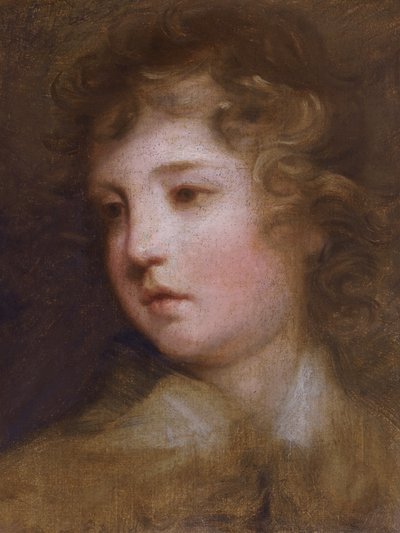 Study for the Portrait of Lord George Seymour Conway (1763-1848) as a Boy by Joshua Reynolds